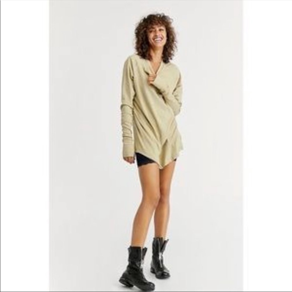 NWOT Free People We the Free Arden Long Sleeve - Picture 5 of 8